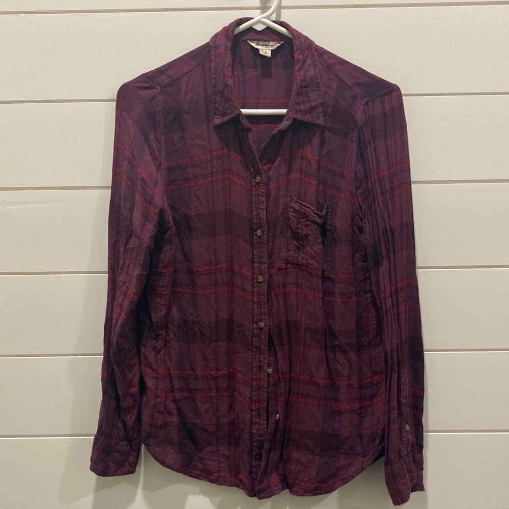 Lucky Brand Plaid Button-Down Shirt
